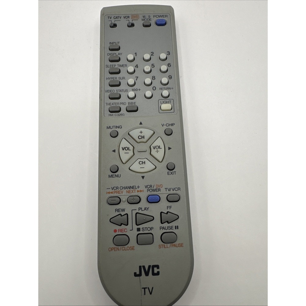 JVC R-C326G Remote‎ Control